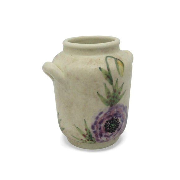 RADFORD Ware Small VASE English Pottery Floral English Country Cottage Vintage 4 - Picture 10 of 11